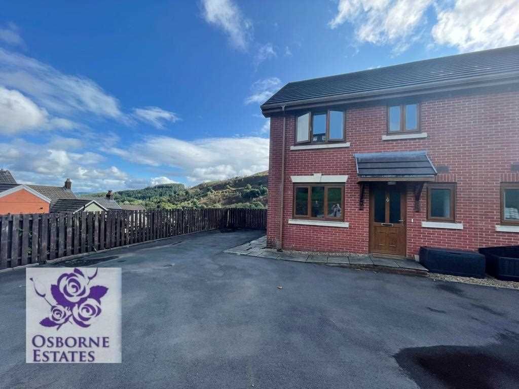 3 bed semi-detached house for sale in Cambrian View, Clydach Vale, Tonypandy CF40, £189,995