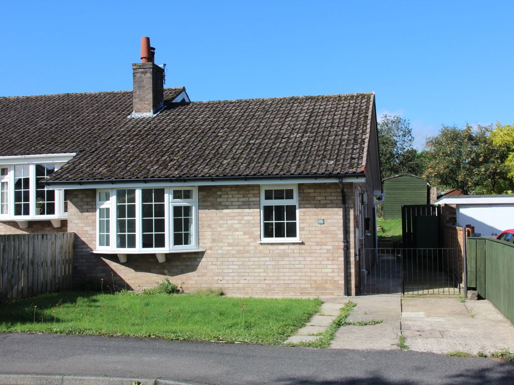2 bed semi-detached bungalow for sale in The Croft, Sheriff Hutton, York YO60, £215,000