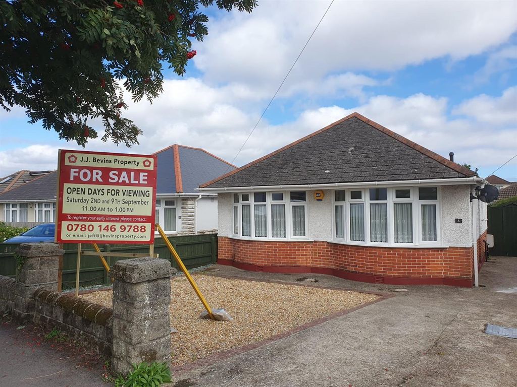 2 bed detached bungalow for sale in Daws Avenue, Bournemouth BH11, £324,950