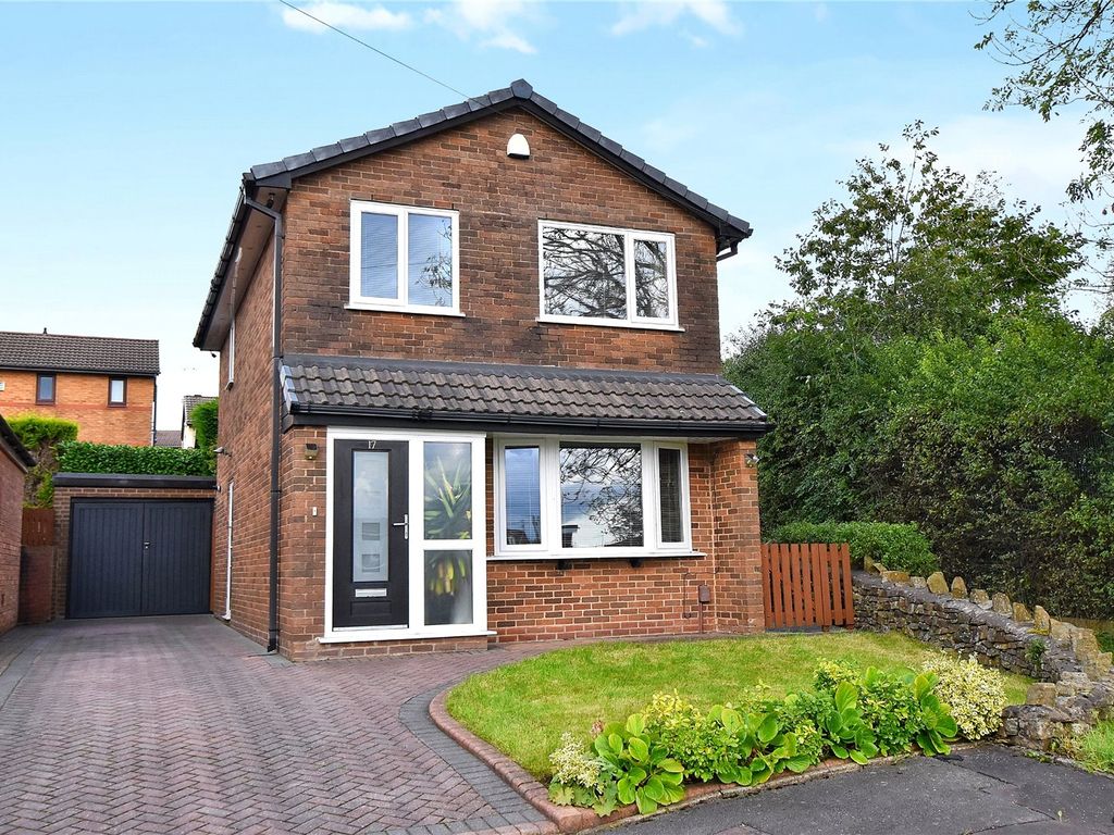 3 bed detached house for sale in Brookdale, Healey, Rochdale, Greater Manchester OL12, £285,000
