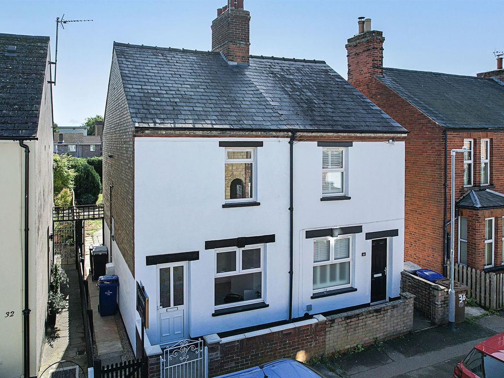 2 bed semi-detached house for sale in St. Philips Road, Newmarket CB8, £250,000