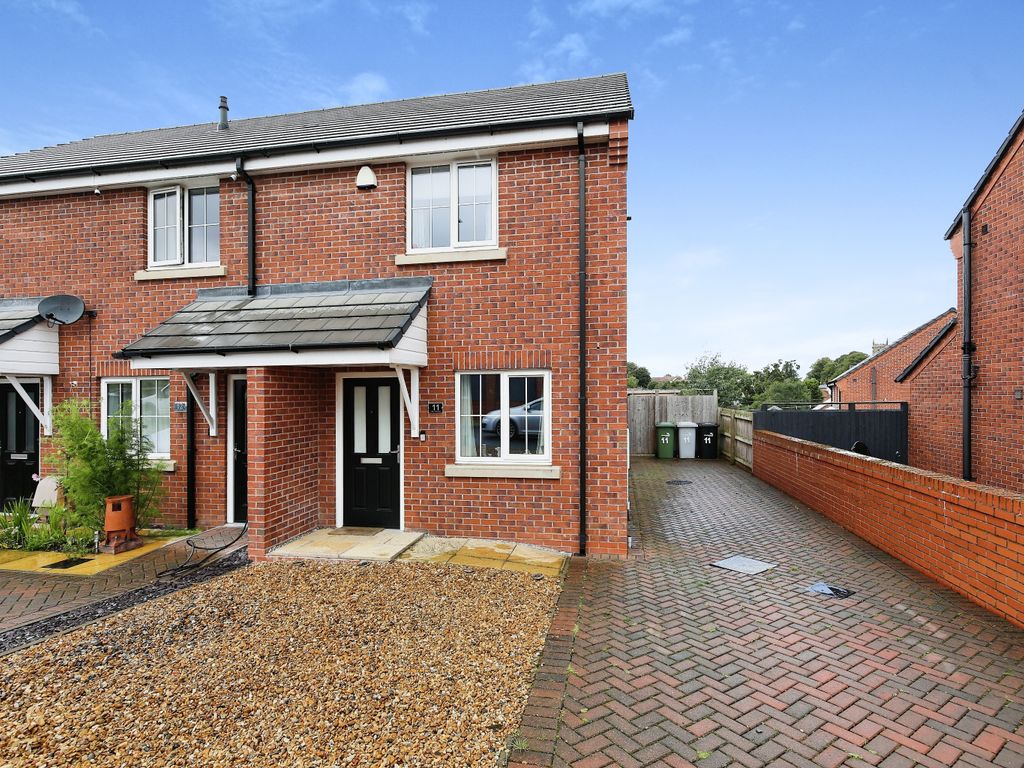 2 bed end terrace house for sale in Tower View Close, Wybunbury, Nantwich CW5, £205,000