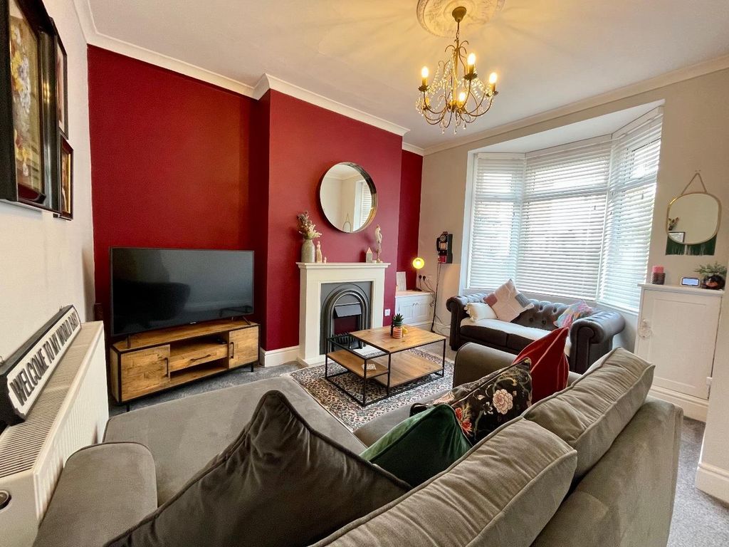 2 bed terraced house for sale in Eastbourne Road, Darlington DL1, £99,000