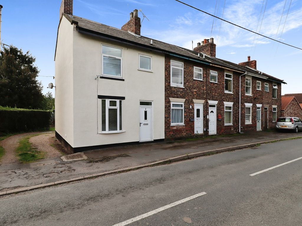 2 bed end terrace house for sale in New Row, Great Heck, Goole DN14, £150,000