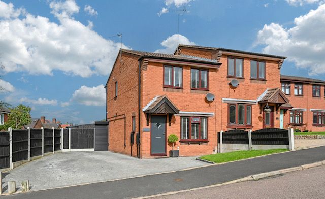 2 bed semi-detached house for sale in Heathbank Drive, Huntington, Cannock WS12, £209,950