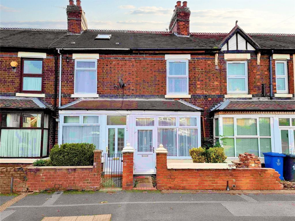 2 bed terraced house for sale in High Lane, Burslem, Stoke-On-Trent, Staffordshire ST6, £95,000