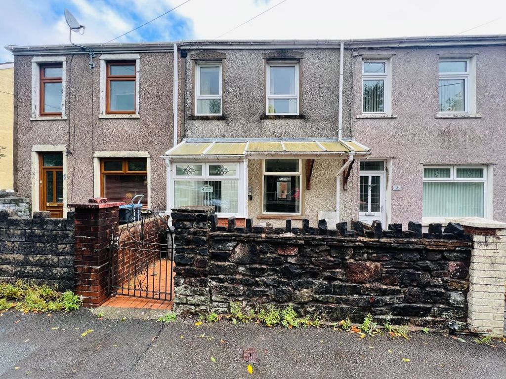 3 bed terraced house for sale in Mydriam Place, Tredegar NP22, £98,000