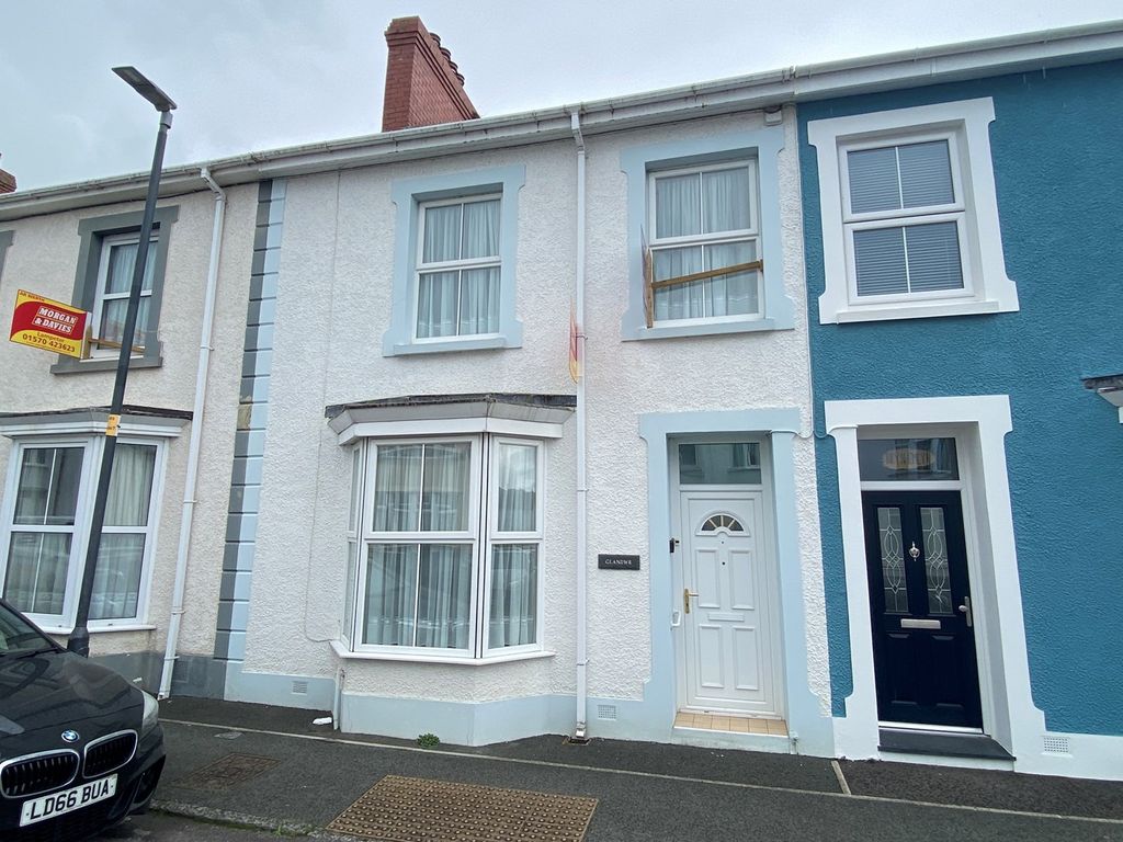 3 bed terraced house for sale in New Street, Lampeter SA48, £219,000