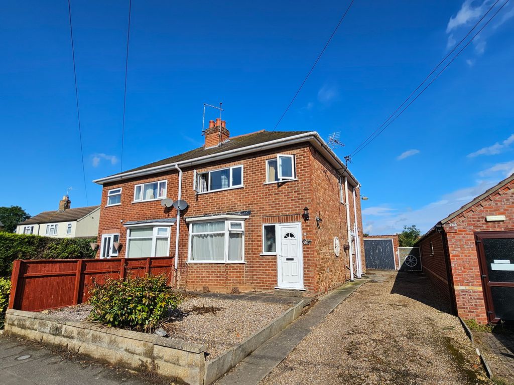 3 bed semi-detached house for sale in Cameron Street, Heckington NG34, £195,000