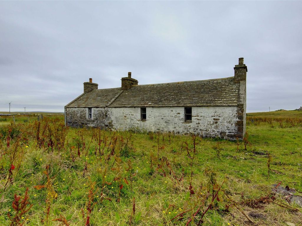 3 bed cottage for sale in Dam House, Flotta, Orkney KW16, £65,000