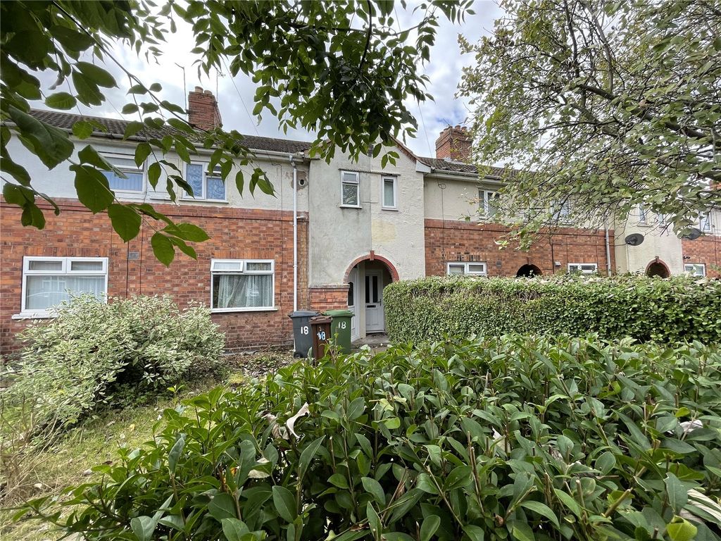 2 bed terraced house for sale in Myatt Avenue, Parkfields, Wolverhampton, West Midlands WV2, £140,000