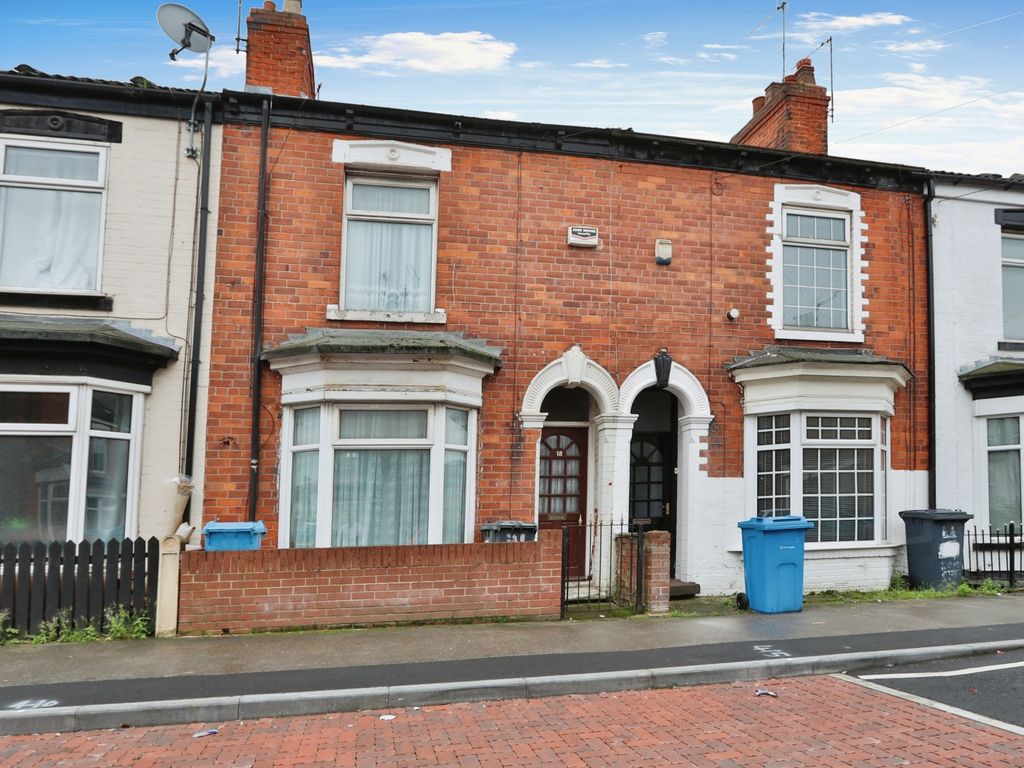 2 bed terraced house for sale in Rosmead Street, Hull HU9, £50,000