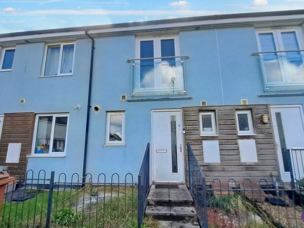 2 bed terraced house for sale in Whitehaven Way, Plymouth PL6, £180,000