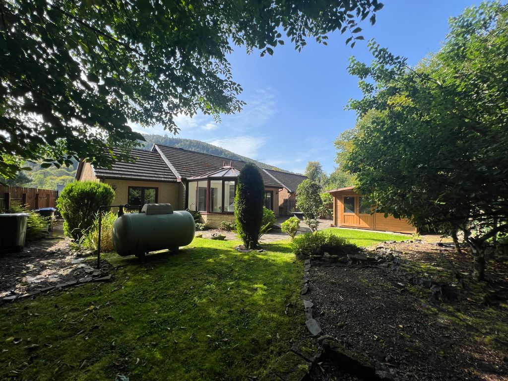3 bed detached bungalow for sale in Killiecrankie, Pitlochry PH16, £230,000
