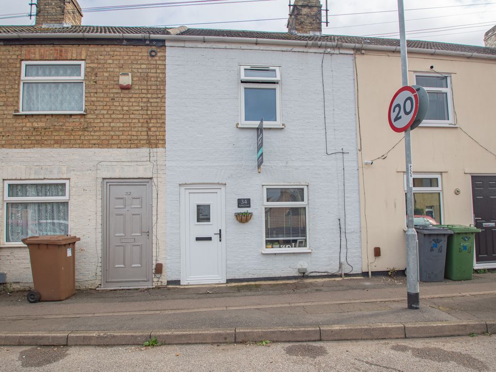 2 bed terraced house for sale in Eyebury Road, Eye, Peterborough PE6, £160,000
