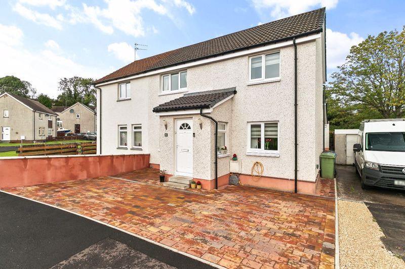 4 bed semi-detached house for sale in Hawthorn Avenue, Dumbarton G82, £219,000
