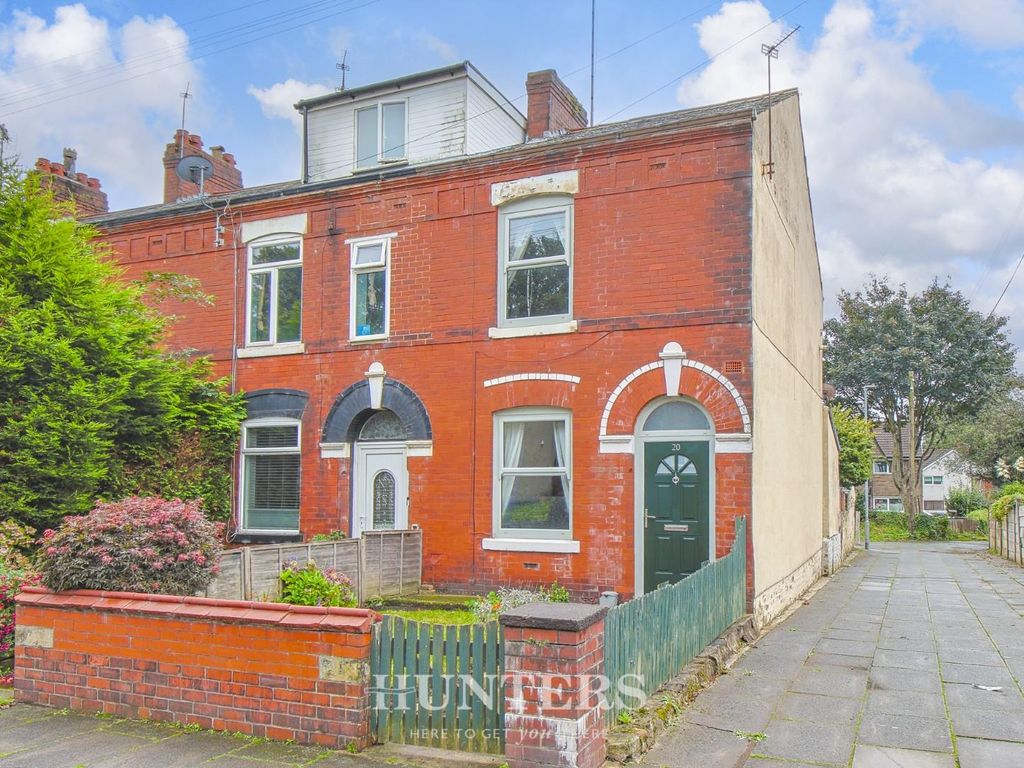 2 bed end terrace house for sale in Foxall Street, Middleton, Manchester M24, £160,000