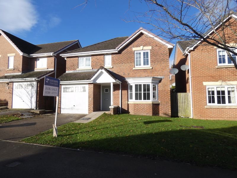 4 bed detached house for sale in Beckwith Close, Kirk Merrington, Spennymoor. DL16, £229,950
