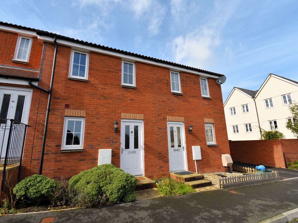 2 bed terraced house for sale in Brooks Warren, Cranbrook, Exeter EX5, £210,000