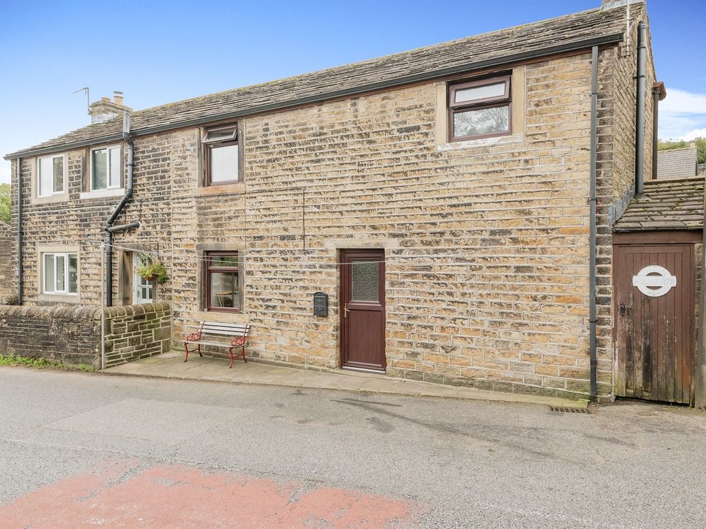 2 bed semi-detached house for sale in Woodhead Road, Holmbridge, Holmfirth HD9, £200,000