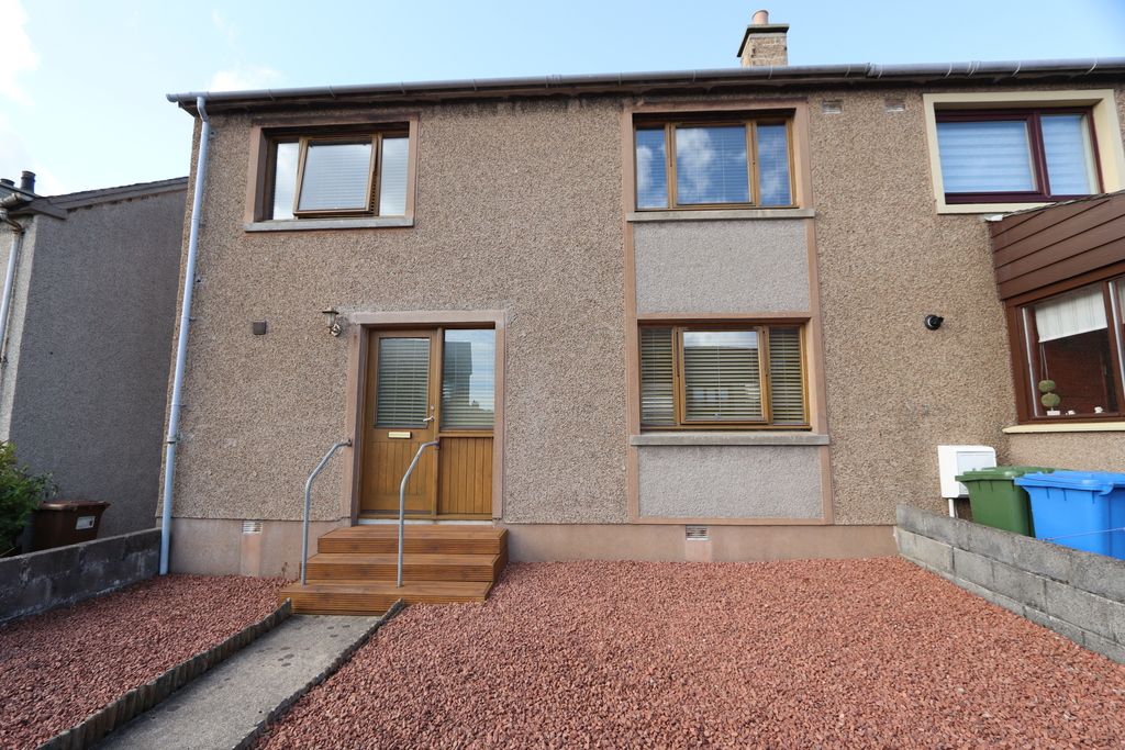 2 bed terraced house for sale in Anderson Drive, Wick KW1, £76,000