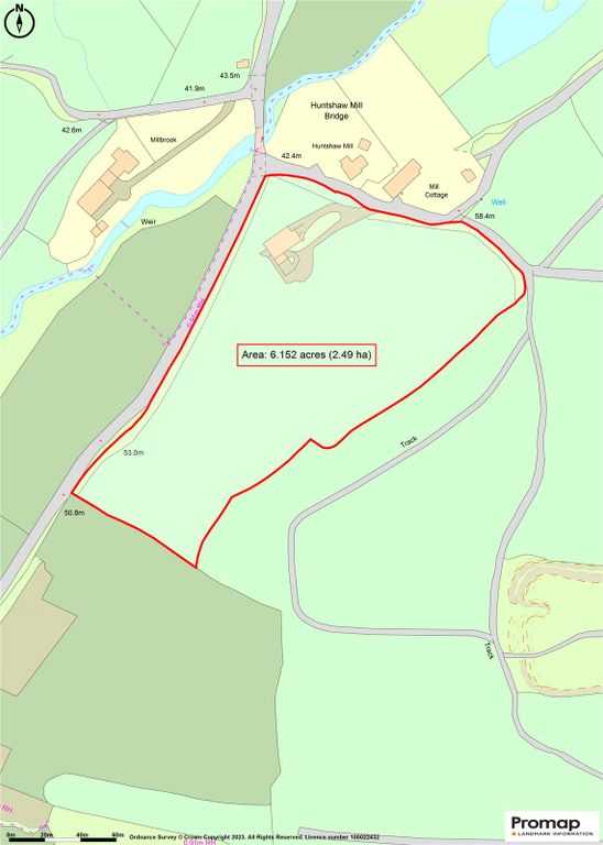Land for sale in Huntshaw, Torrington, Devon EX38, £195,000