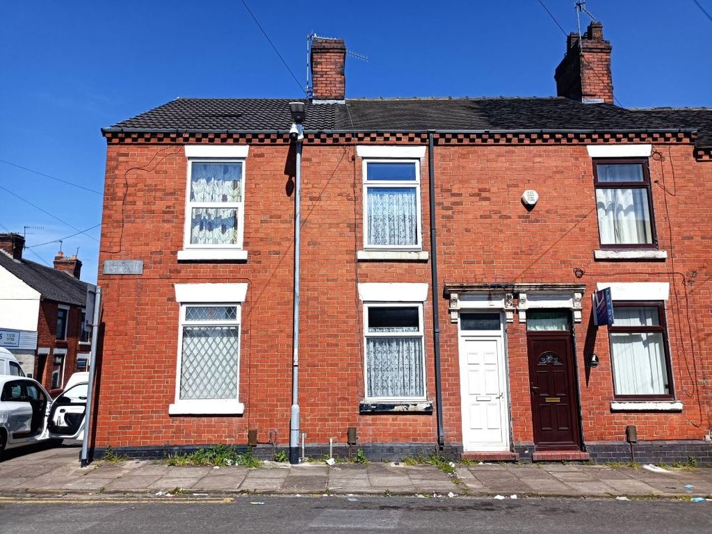 2 bed terraced house for sale in 30 Kenworthy Street, Stoke-On-Trent ST6, £25,000