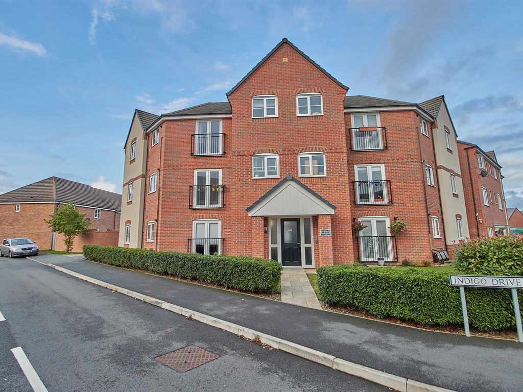 2 bed flat for sale in Amber Way, Burbage, Hinckley LE10, £125,000