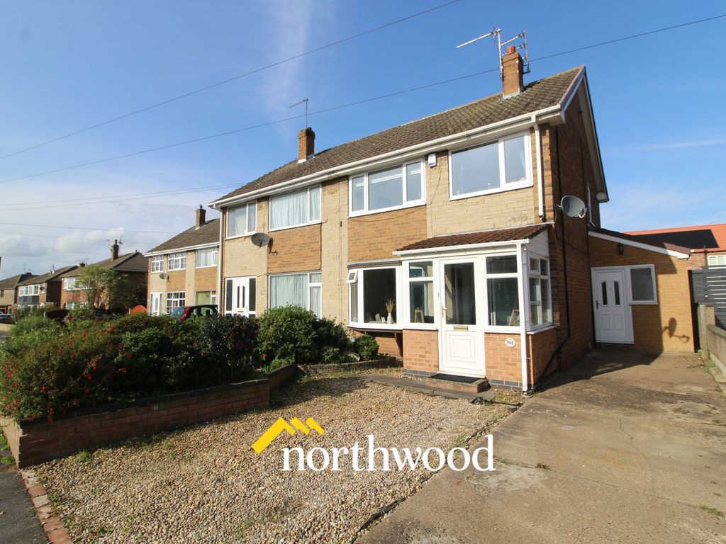 3 bed semi-detached house for sale in Grange Avenue, Hatfield, Doncaster DN7, £185,000