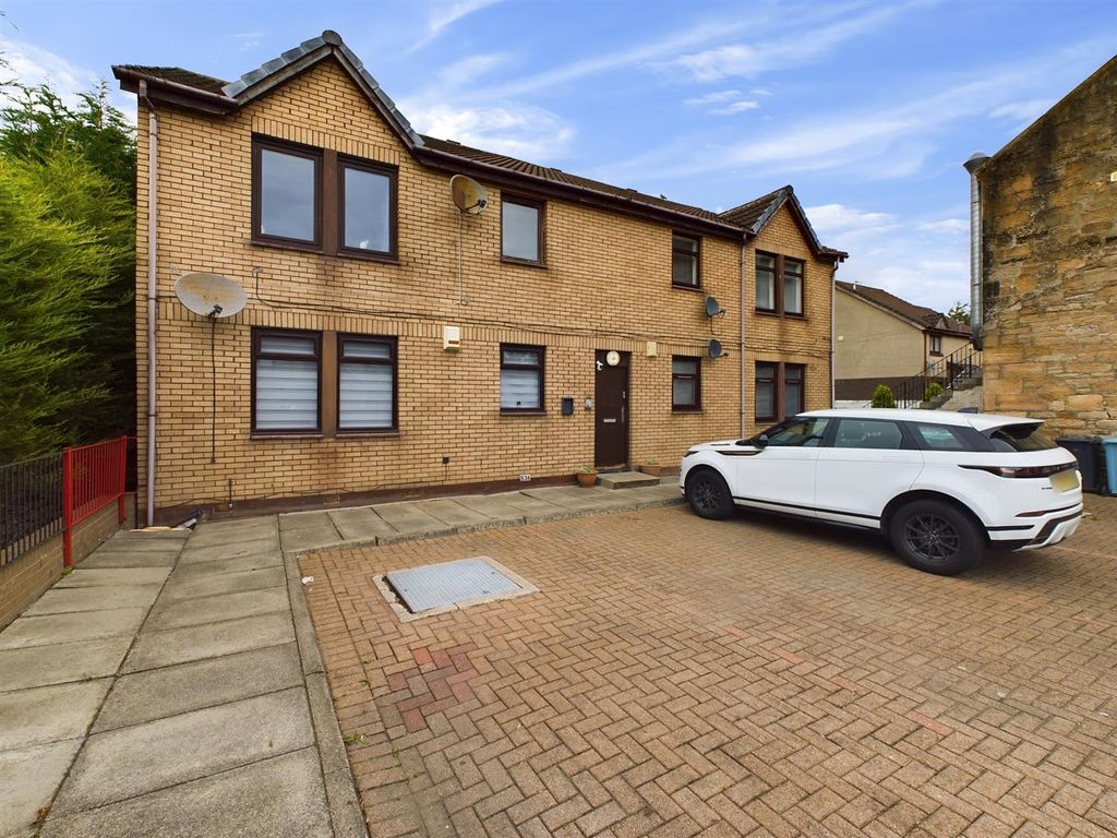2 bed flat for sale in Main Street, Holytown, Motherwell ML1, £55,000