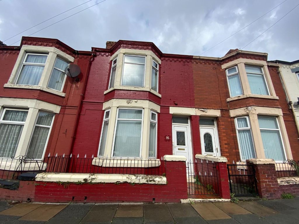 3 bed terraced house for sale in Linacre Lane, Bootle L20, £85,000