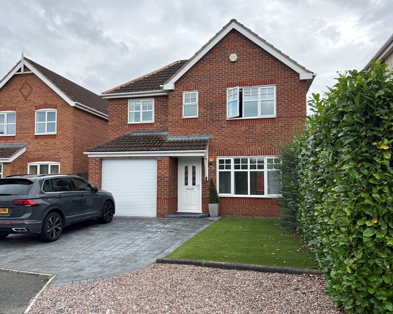 3 bed detached house for sale in Hawkstone Way, Wrexham LL13, £330,000