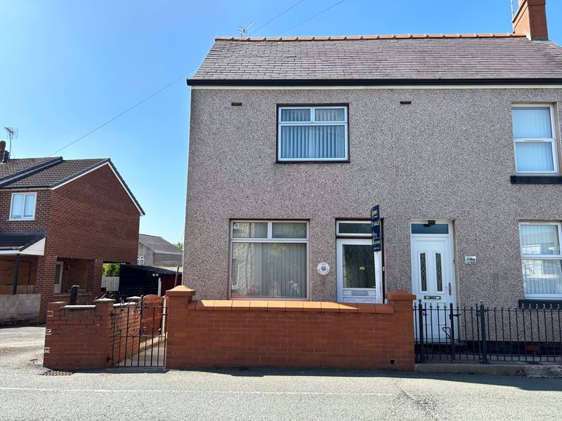 2 bed semi-detached house for sale in Hall Street, Rhosllanerchrugog, Wrexham LL14, £124,995