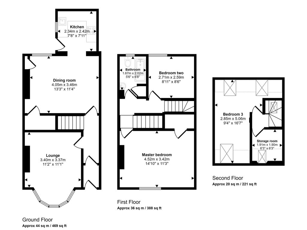 3 bed terraced house for sale in Richmond Avenue, Swalwell, Newcastle Upon Tyne NE16, £120,000