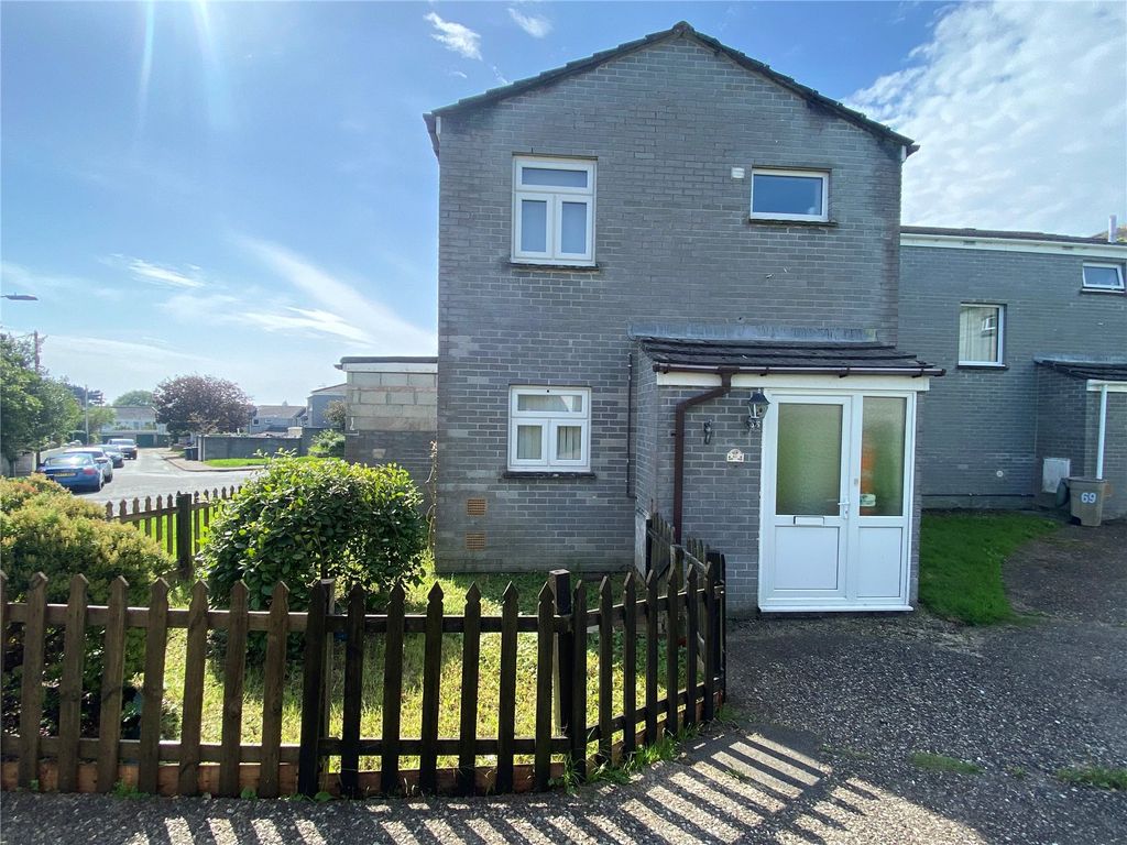 3 bed end terrace house for sale in Thornpark Road, St. Austell, Cornwall PL25, £175,000