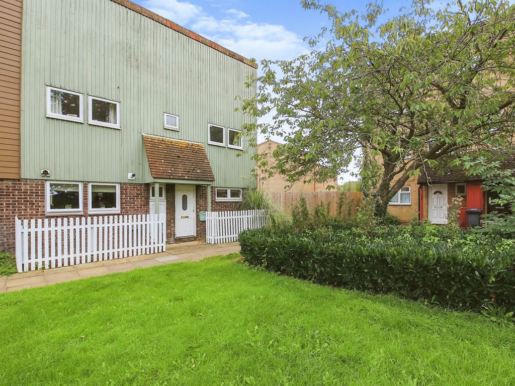 3 bed end terrace house for sale in Leighton, Orton Malborne, Peterborough PE2, £220,000