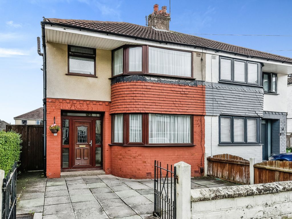 3 bed semi-detached house for sale in Mostyn Avenue, Old Roan, Liverpool L10, £200,000