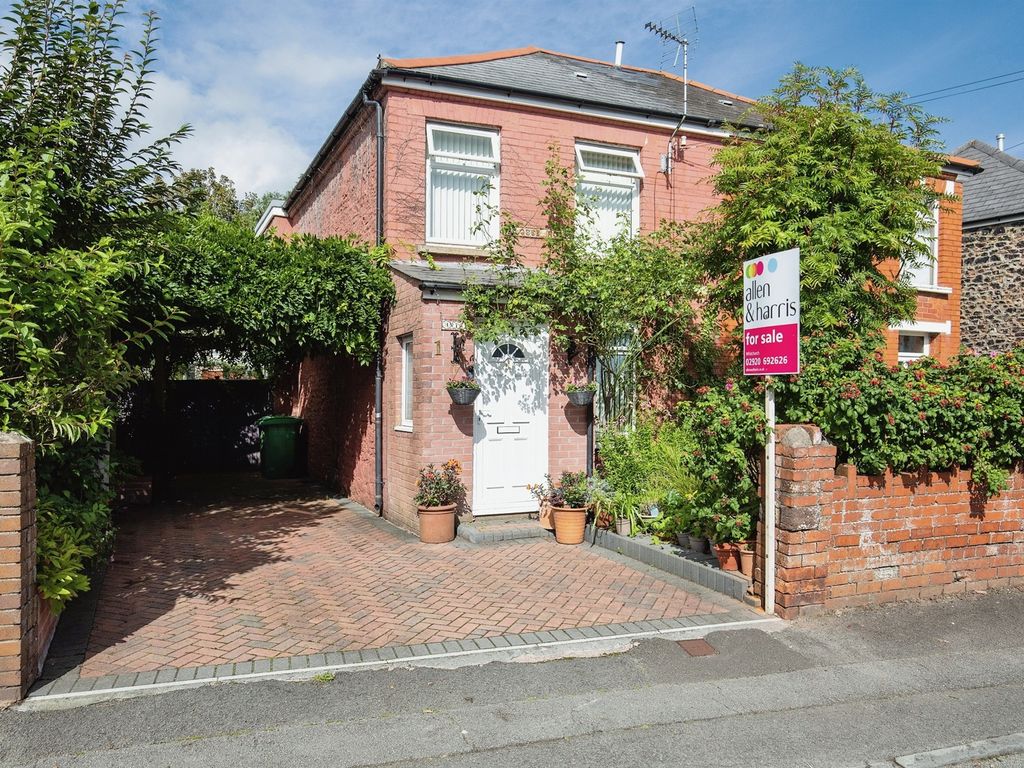 3 bed semi-detached house for sale in Blosse Road, Llandaff North, Cardiff CF14, £325,000