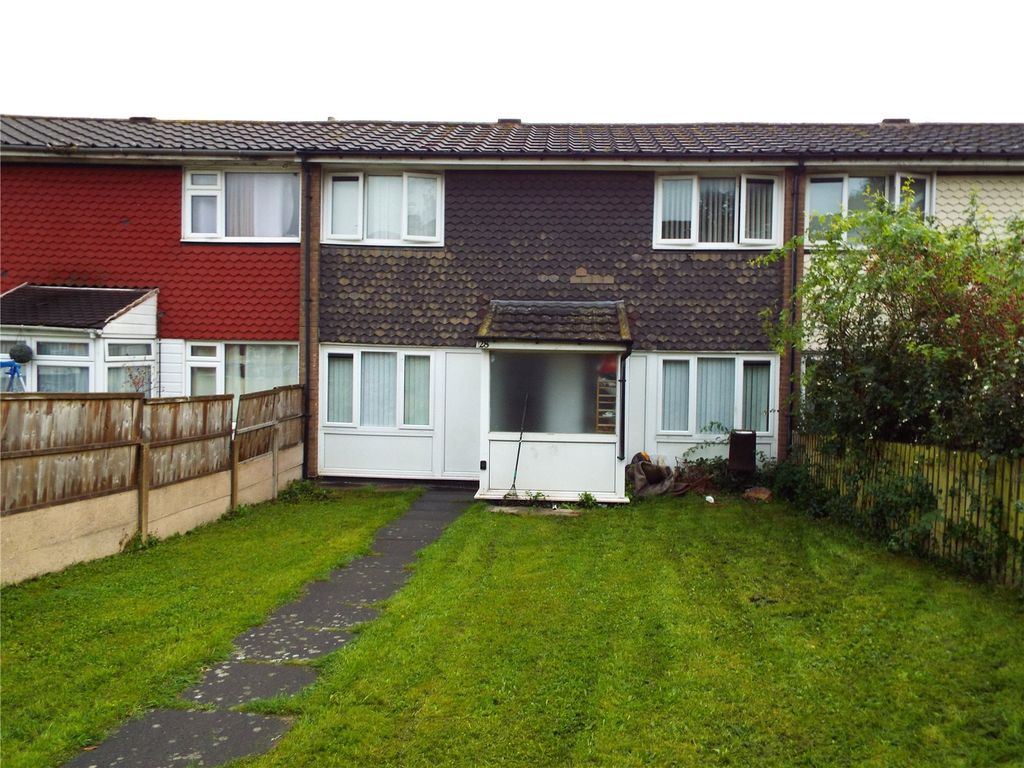 3 bed terraced house for sale in Stratford Walk, Birmingham, West Midlands B36, £185,000