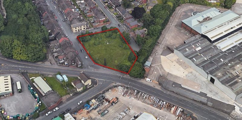 Land for sale in Former Site Of St Chad's Church, Scotia Road, Tunstall ST6, £150,000