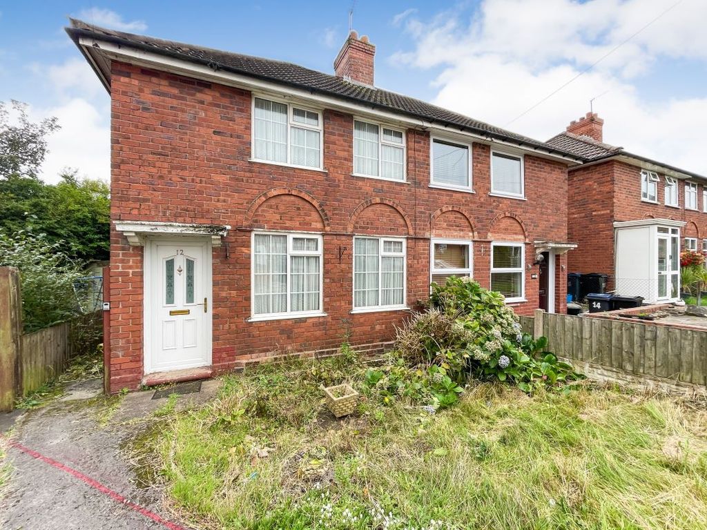 3 bed semi-detached house for sale in 12 Fernhill Grove, Kingstanding, Birmingham B44, £59,000