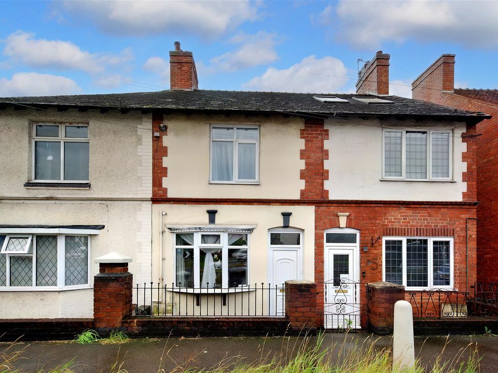 2 bed terraced house for sale in Watling Street, Dordon, Tamworth B78, £140,000