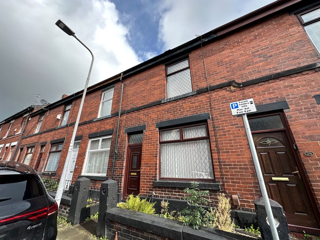 2 bed terraced house for sale in Bridgefield Street, Radcliffe, Manchester M26, £110,000