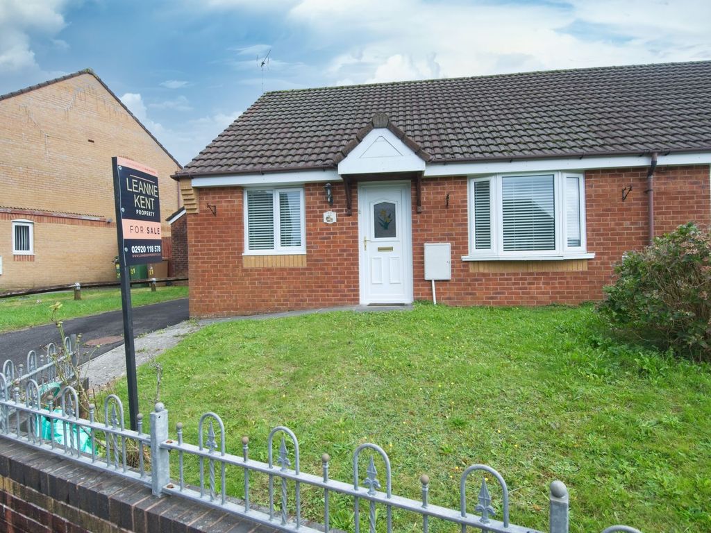 2 bed semi-detached bungalow for sale in Brynteg, Caerphilly CF83, £225,000