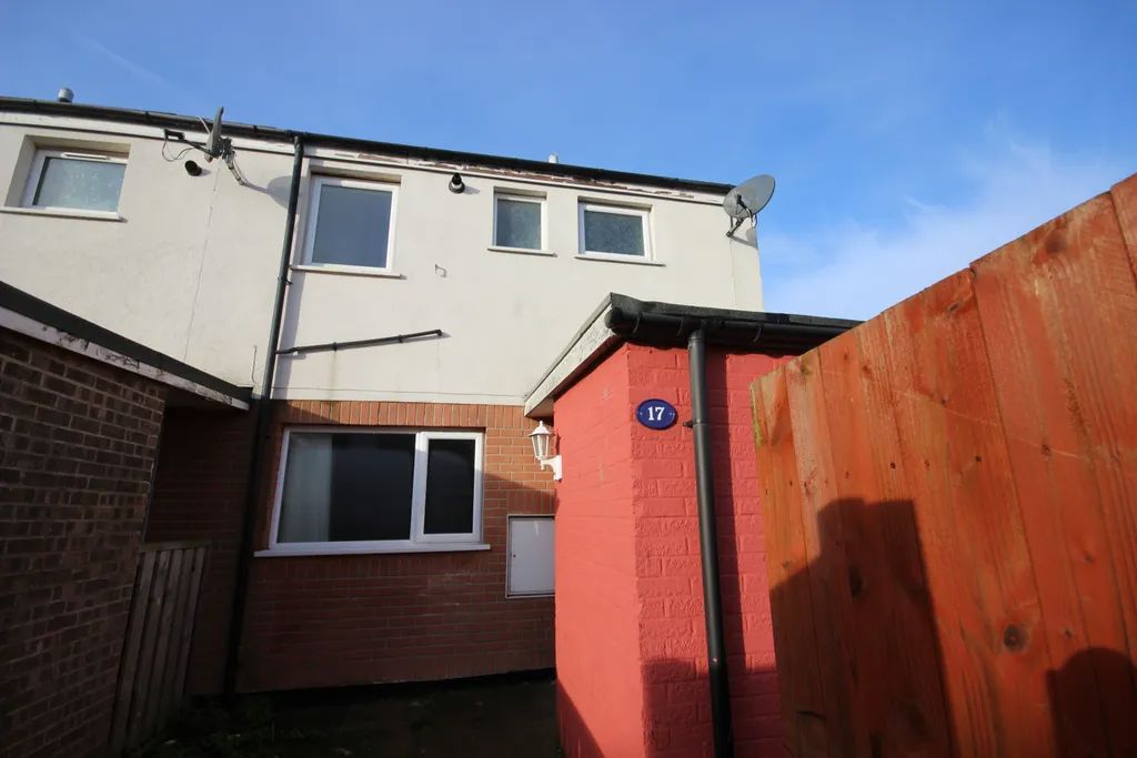 3 bed terraced house for sale in Helvellyn Close, Bransholme, Hull HU7, £65,000