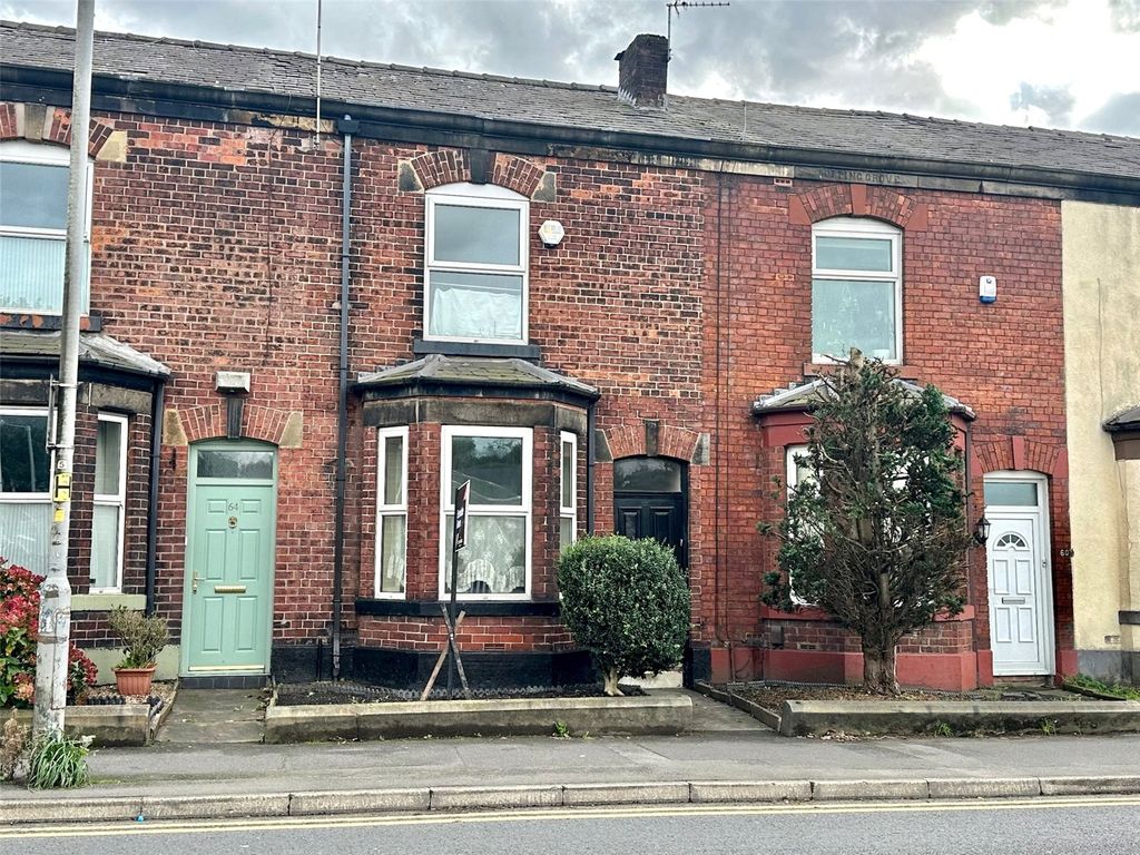 2 bed terraced house for sale in Rochdale Old Road, Bury, Greater Manchester BL9, £90,000