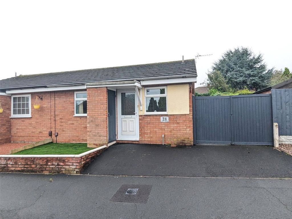 2 bed bungalow for sale in Near Vallens, Hadley, Telford, Shropshire TF1, £154,950