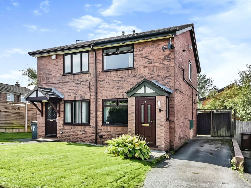 2 bed semi-detached house for sale in Chew Vale, Dukinfield, Greater Manchester SK16, £190,000