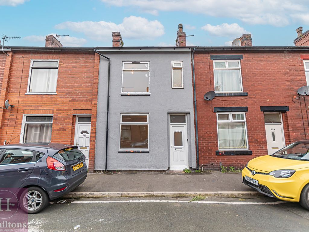 3 bed terraced house for sale in Glebe Street, Leigh, Greater Manchester. WN7, £120,000