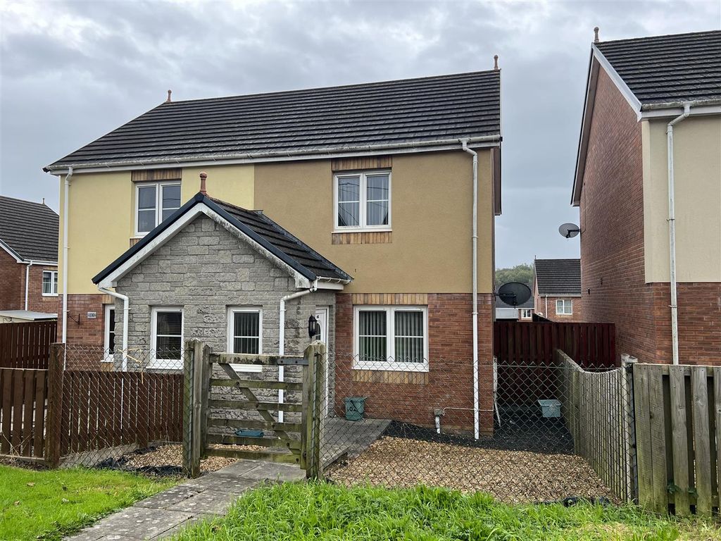 2 bed semi-detached house for sale in Penybanc Road, Penybanc, Ammanford SA18, £155,000